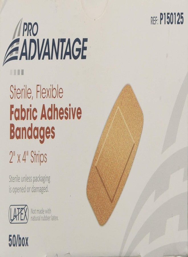 ProAdvantage Pro Advantage Band-Aids - Fabric 2"x4" - Box of 50 - Image 1